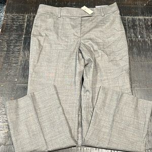 NWT Ann Taylor Signature Fit Heathered Brown/Gray Trousers